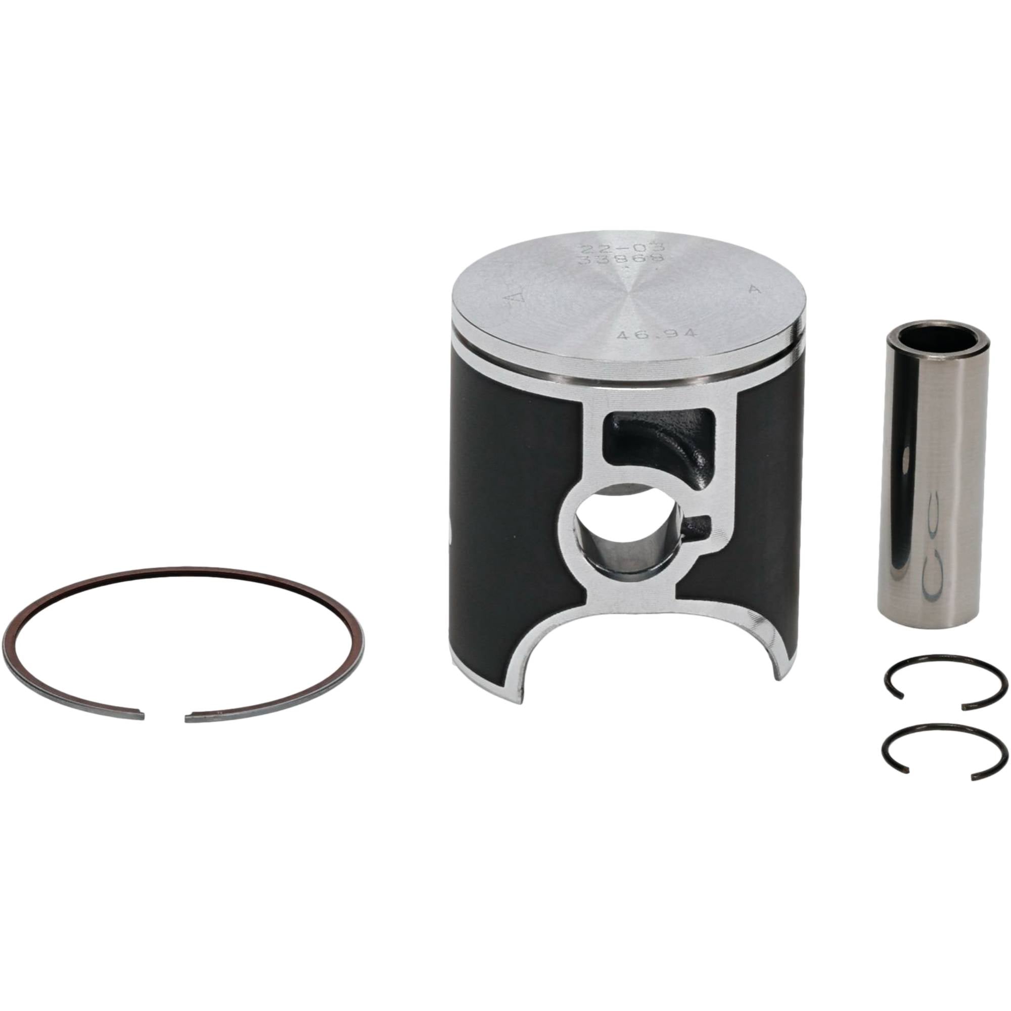 Vertex Piston kit KTM SX85-EXC85 FlatHead (testa piatta) 2003-22 46,97mm