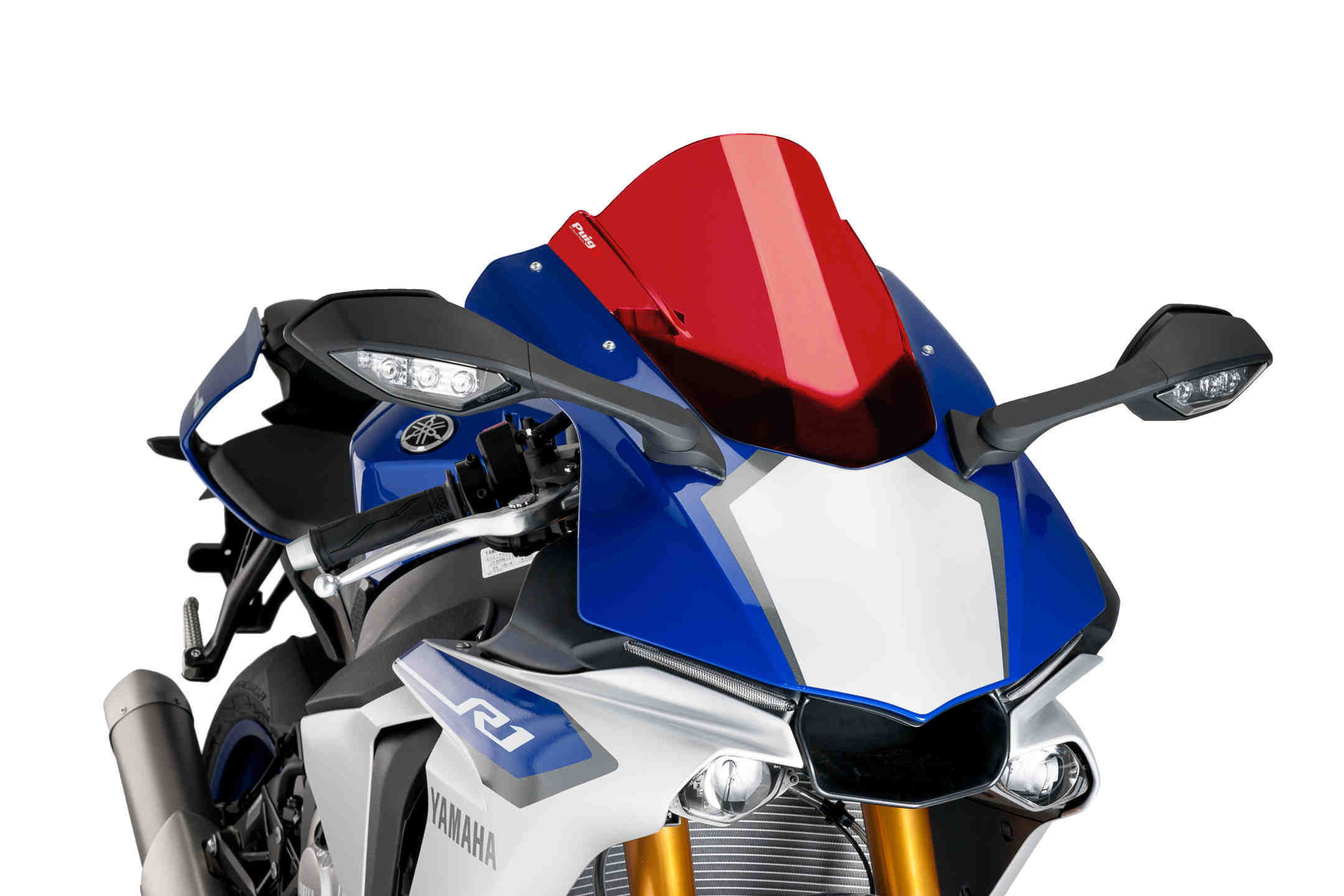 Puig Racing Screen Yamaha Yzf-R1 15'-18' C/Red