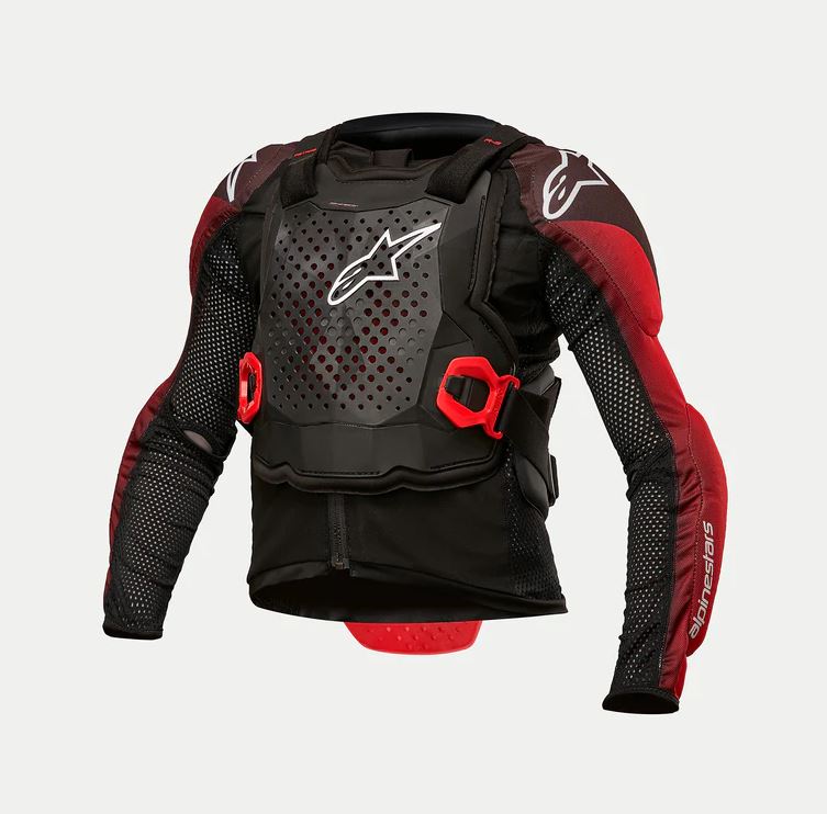 Alpinestars Suojatakki Nuorten Bionic Tech Musta/Valkoinen/Punainen