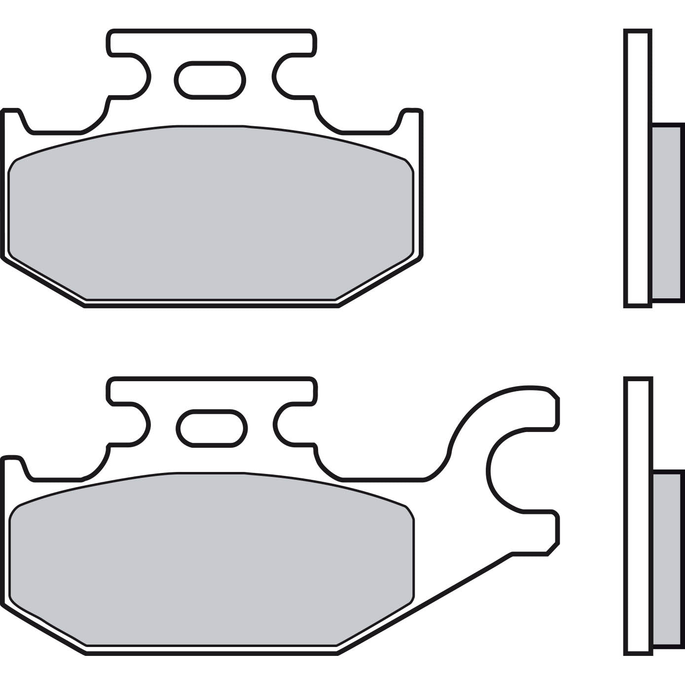 Brembo Jarrupalat Sintered Off-Road