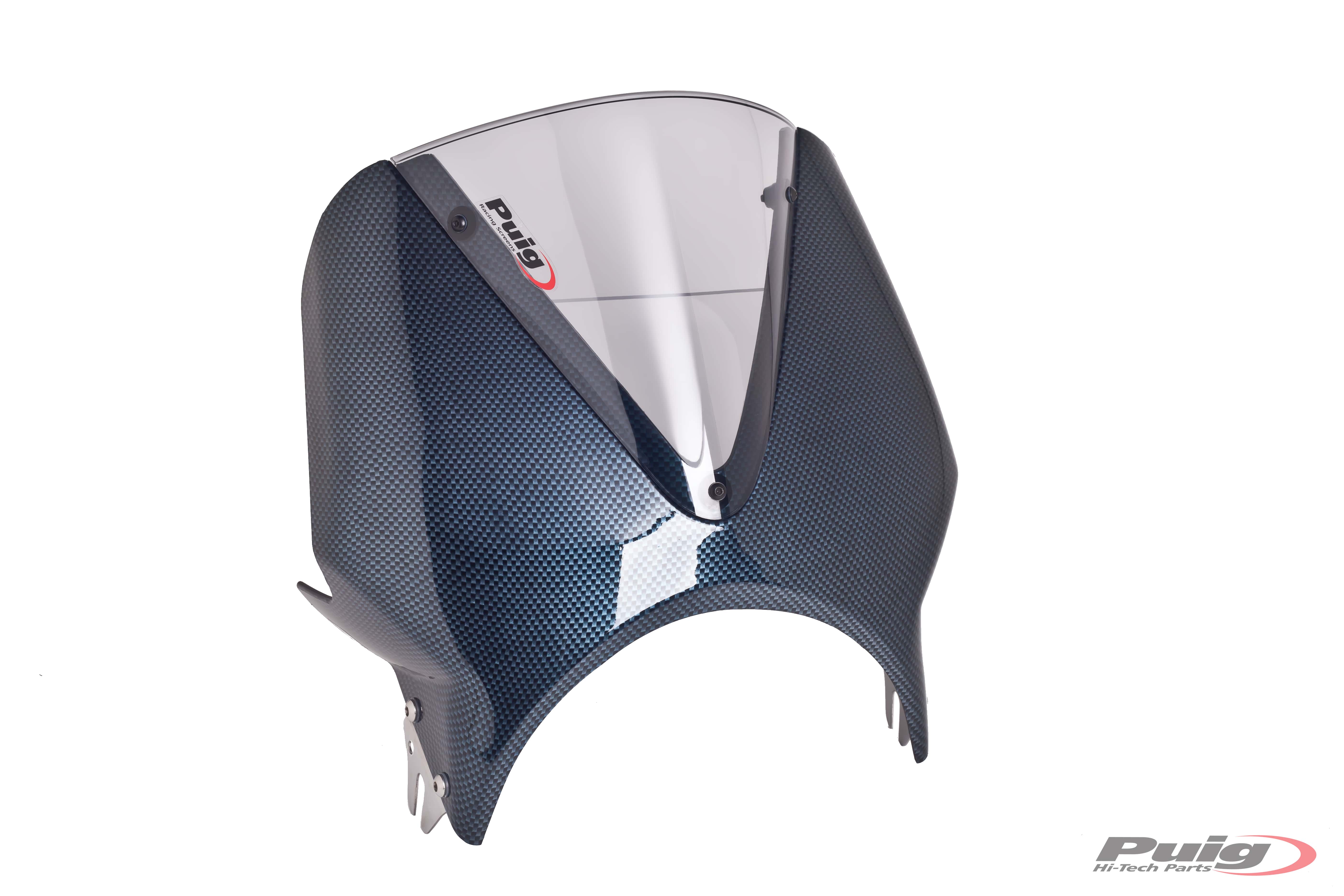 Puig Windscreen Vision Semif. C/Carbon Screen C/Smoke