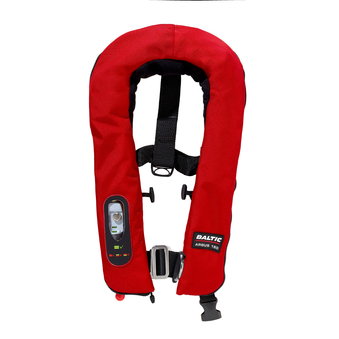 Baltic Argus Pro harness auto ilmatäytteinen pelastusliivi punainen 40-150kg