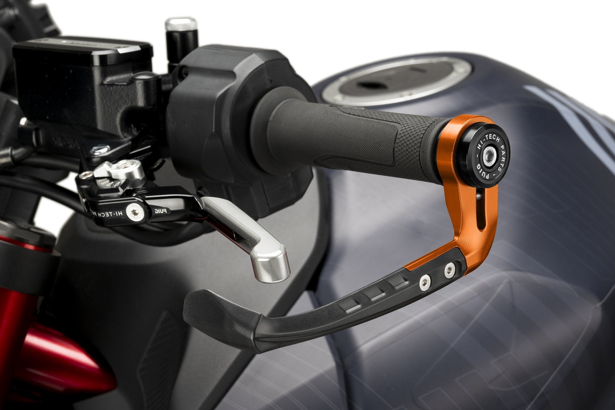 Puig Protector Clutch Lever Raw C/Orange