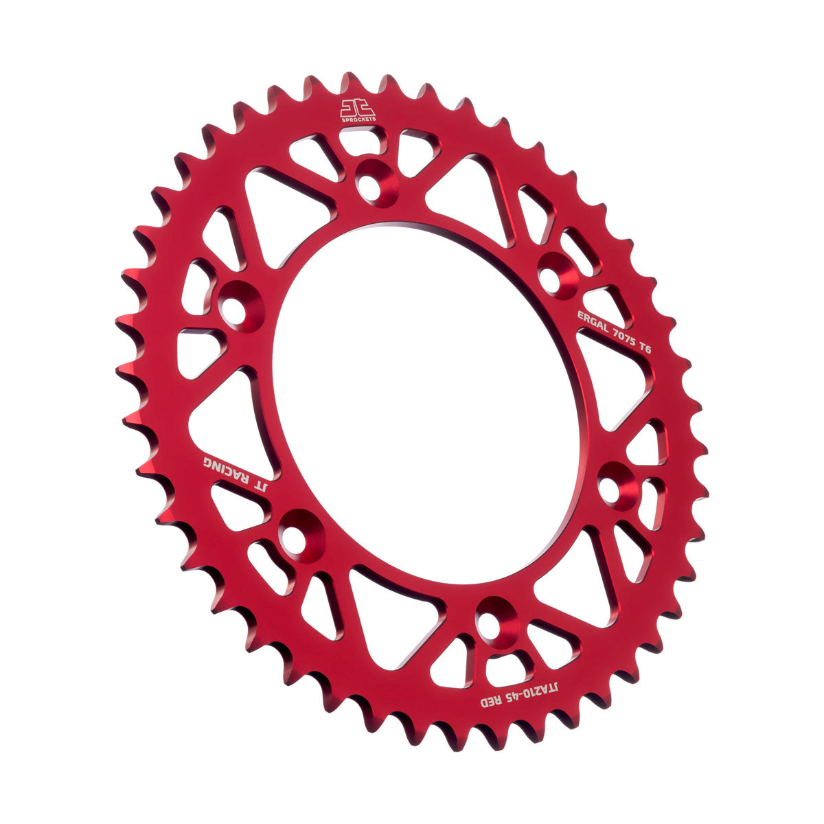 JT Takaratas Alumiini 7075 T6 Punainen JTA210.45RED