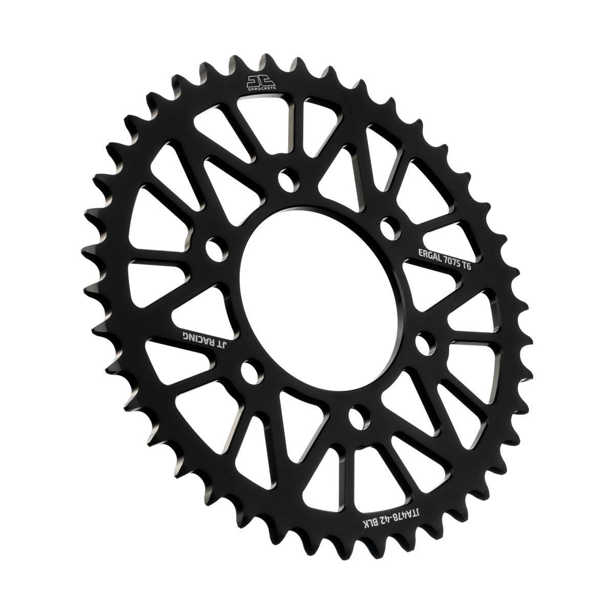 JT Takaratas Alumiini 7075 T6 Musta JTA478.42BLK