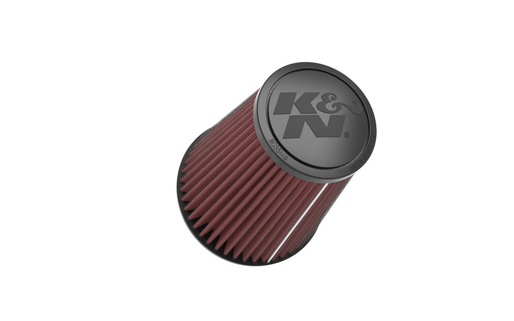 K&N Universal Clamp-On Air Filter 3-1/4" Flg, 5-3/4"B, 3-1/2"T, 6-11/16"H