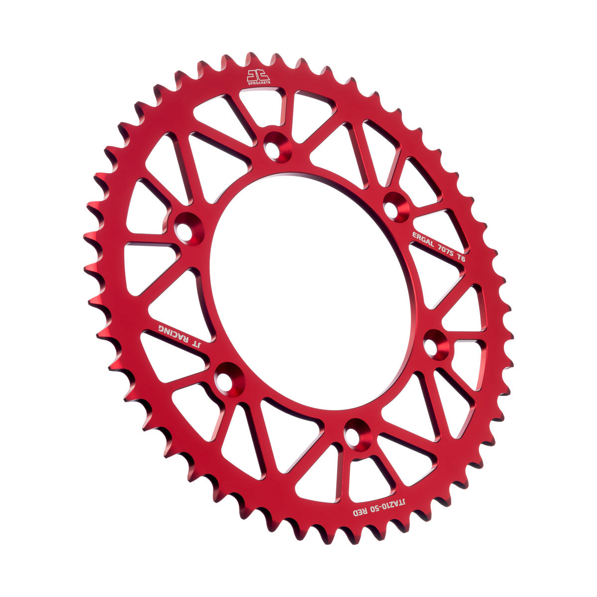 JT Takaratas Alumiini 7075 T6 Punainen JTA210.50RED