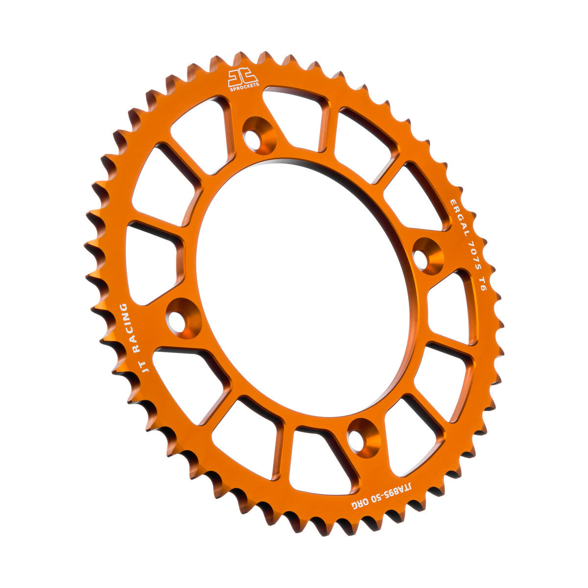 JT Takaratas Alumiini 7075 T6 Oranssi JTA895.50ORG