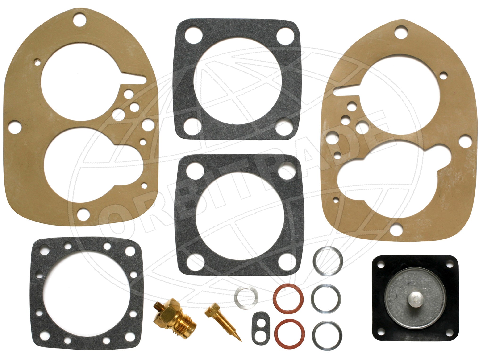 Orbitrade, repair kit carb.