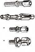 Fix Säätöruuvi, M5 x 23mm , pituus 34mm , sisä Ø 7/2,5mm