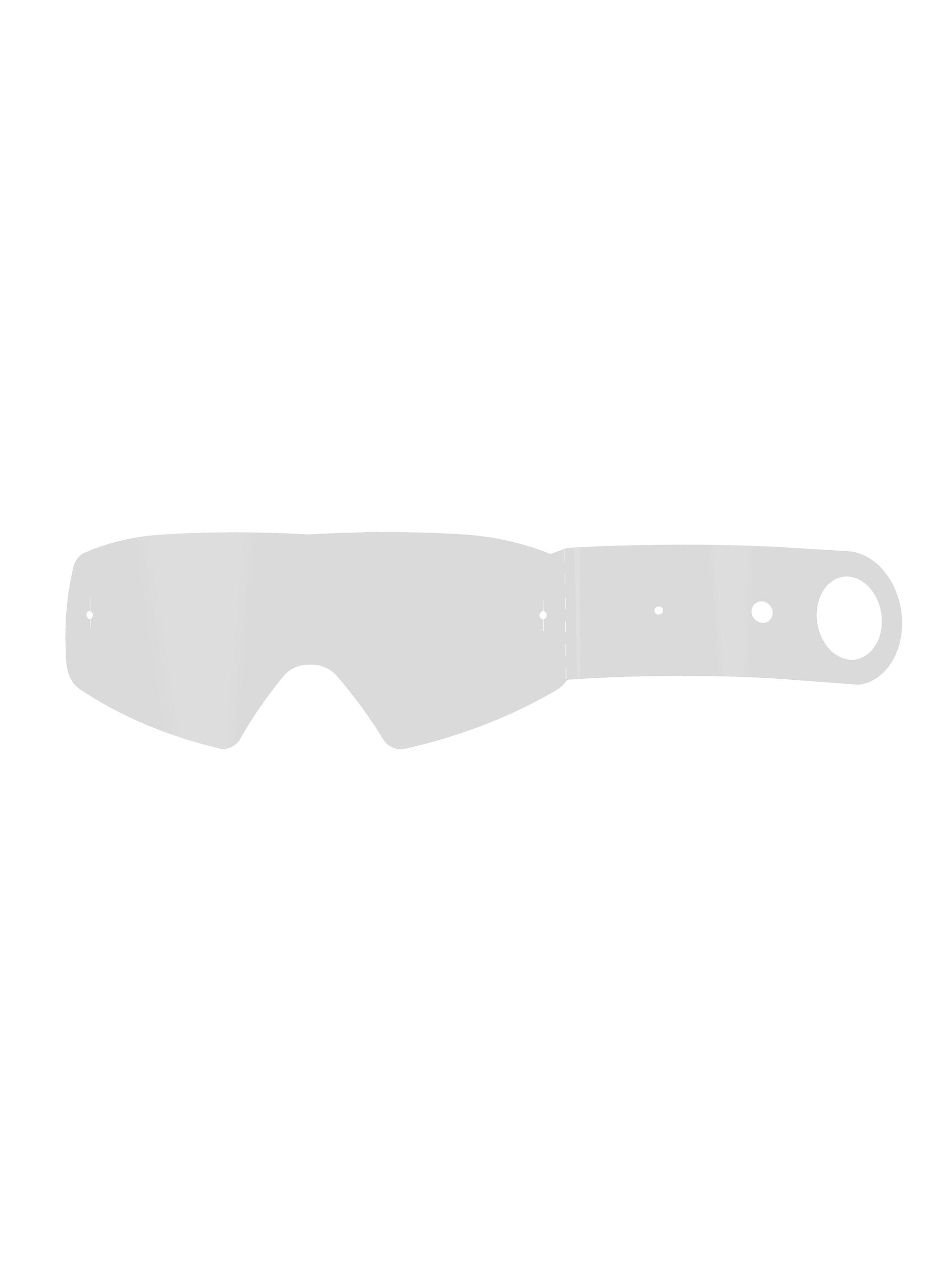 Alpinestars Vision YOUTH TEAR OFF x20PK Kirkas