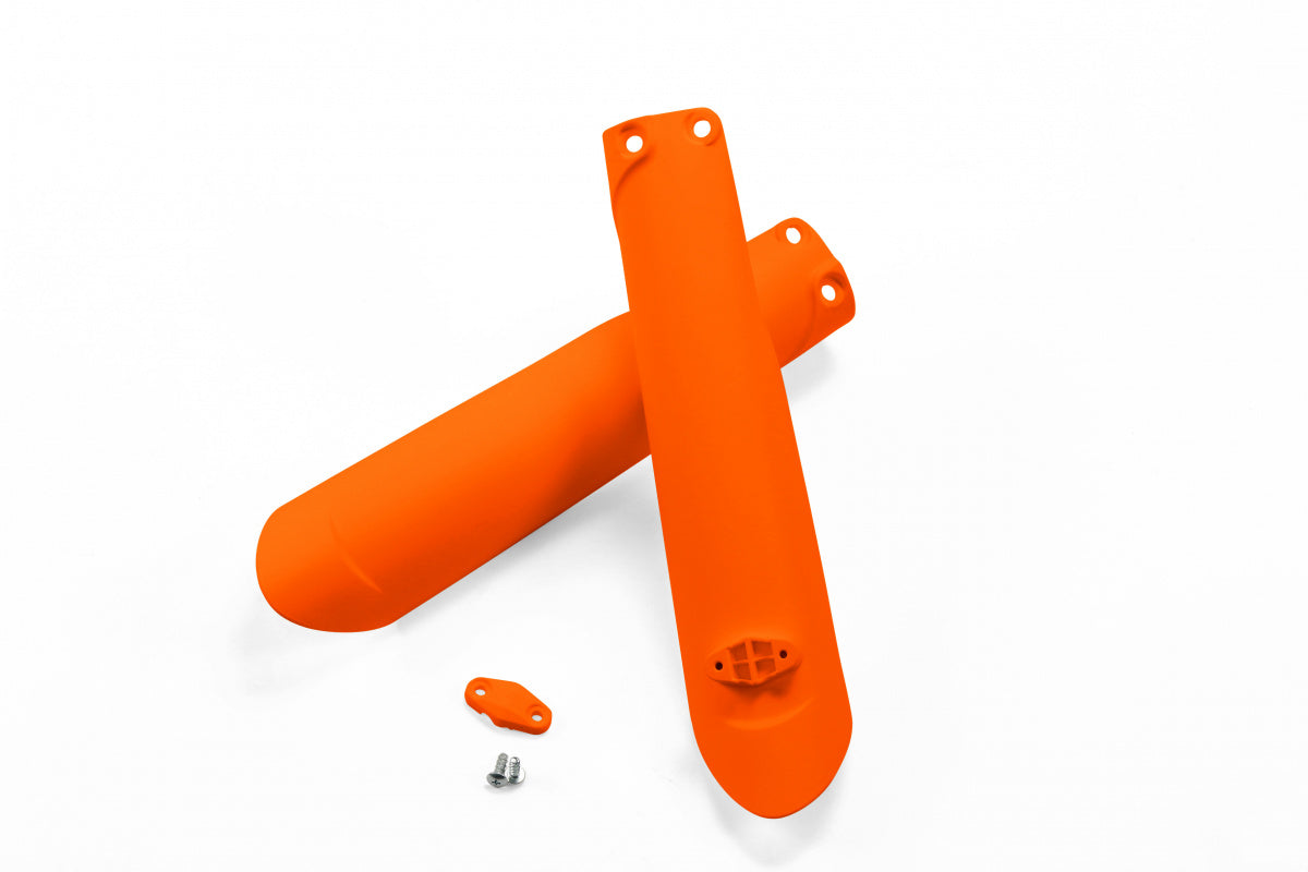 UFO Etuhaarukan suojat KTM125-525 SX/SXF 15- ,EXC/EXC-F 16- Oranssi Fluo