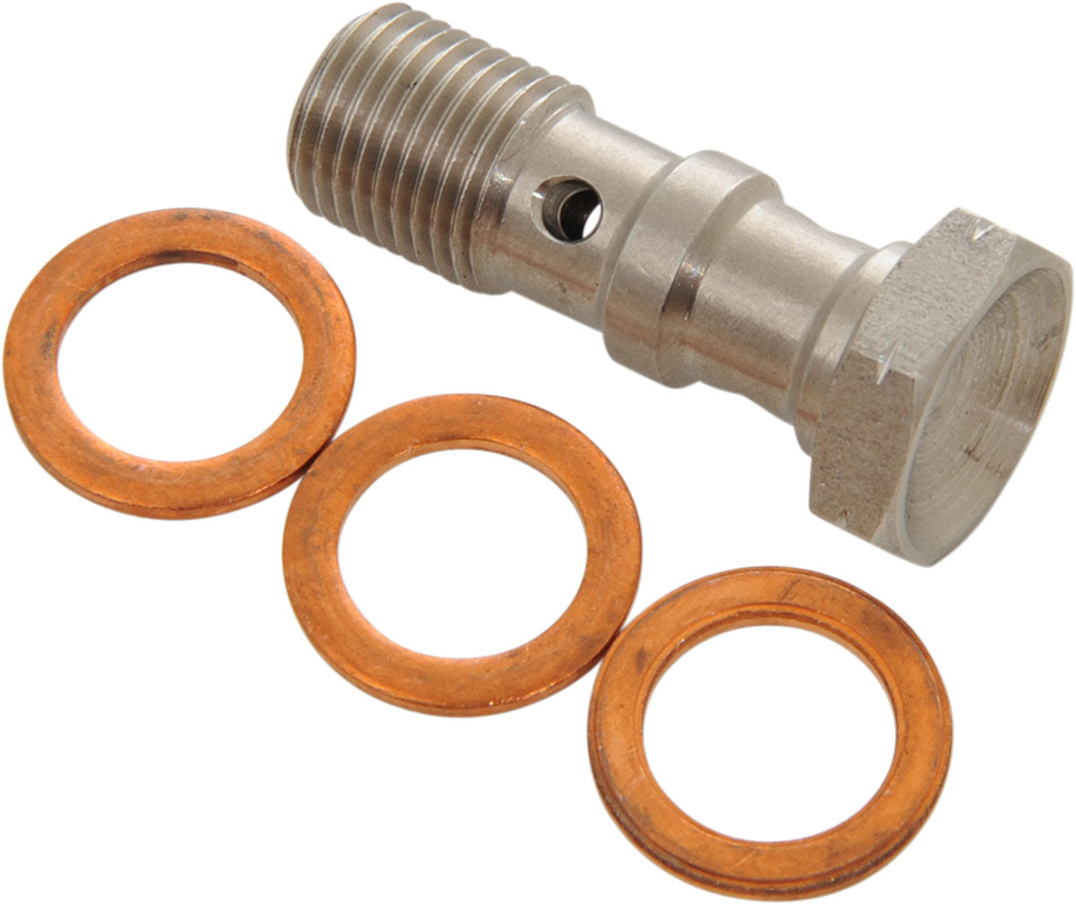 Goodridge Tuplabanjopultti 10 X 1.25mm sis.tiiv. SS