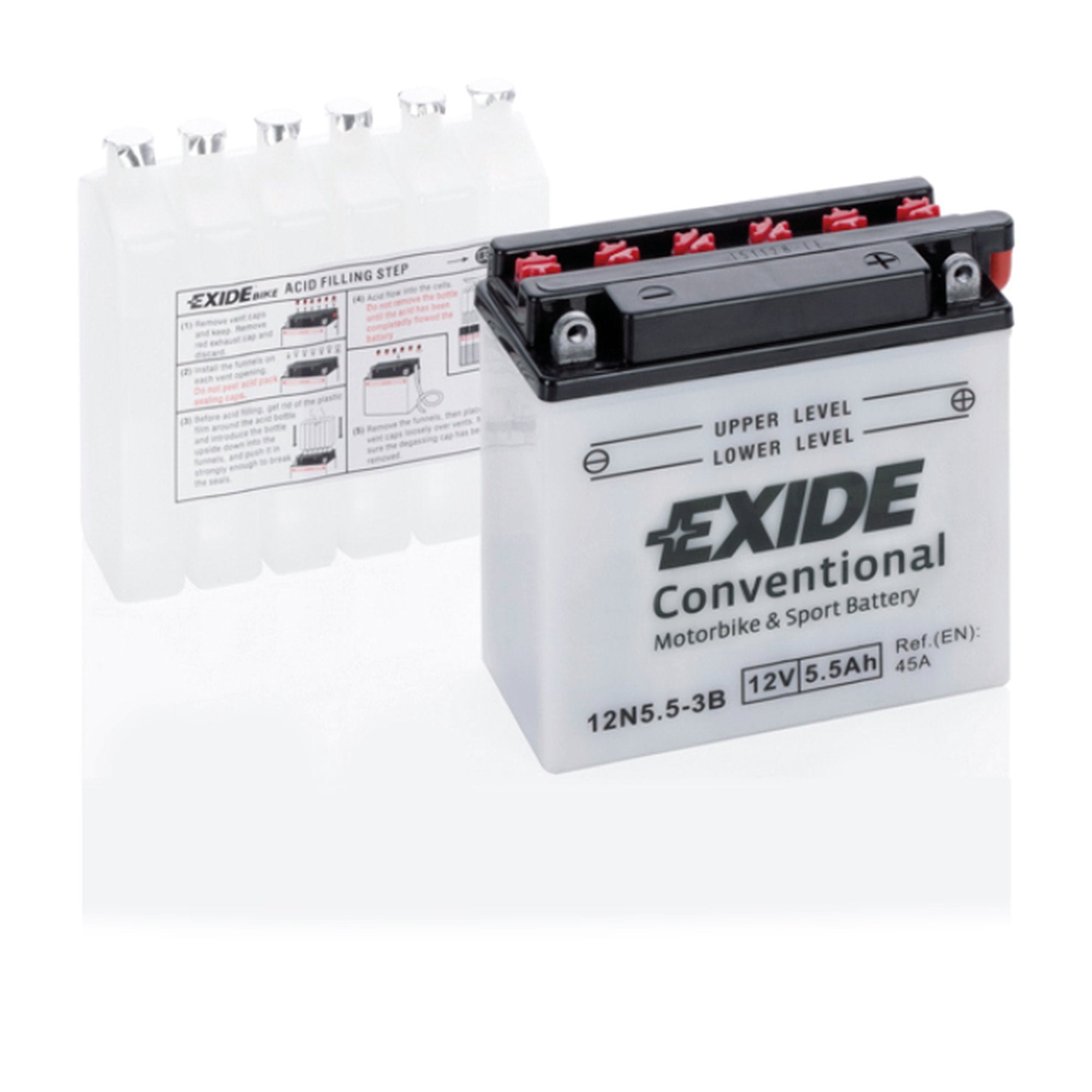 Exide akku 12N5,5-3B