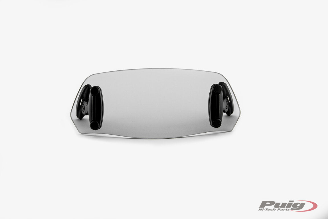 Puig Visor Multiadjustable W/Template 230X90Mm. C/Clear