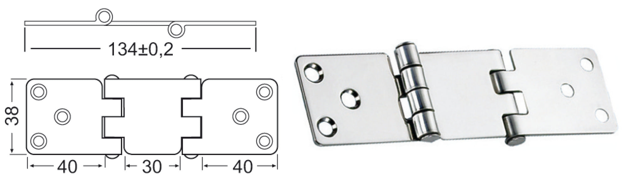 SS Sarana 134x38mm