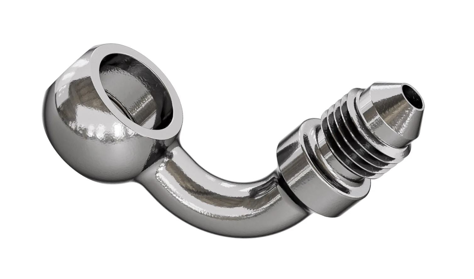 Goodridge Banjoliitin 90° SS (11.1mm)