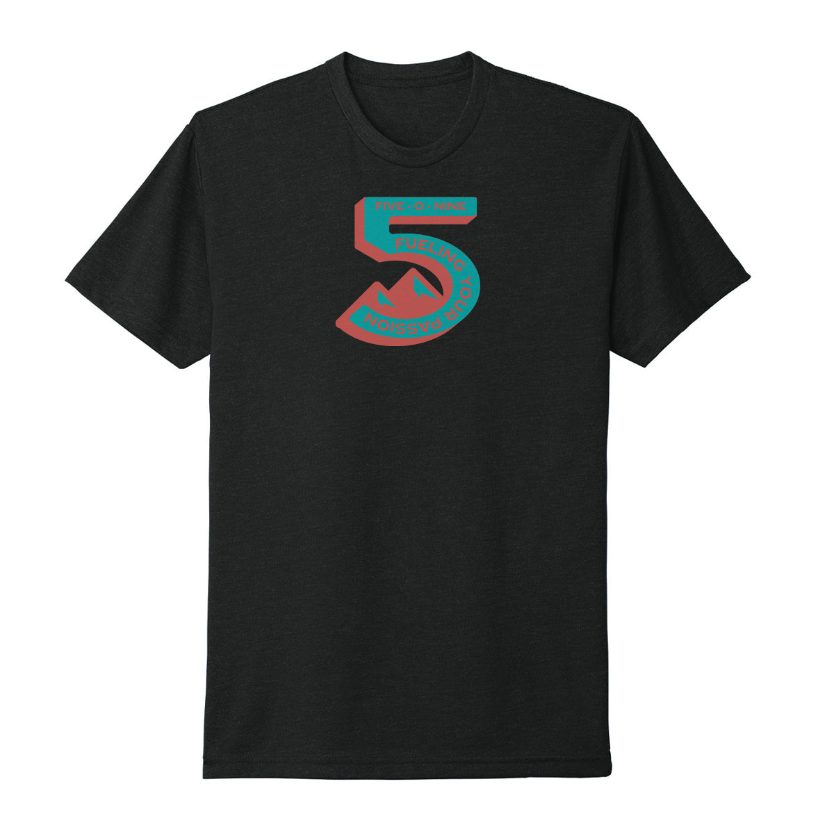 Glacier 5 T-paita Black
