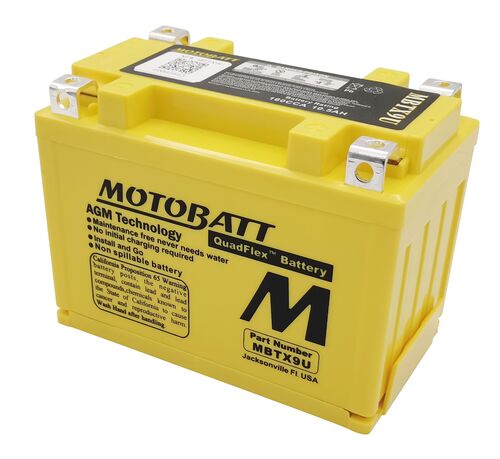 Motobatt akku, MBTX9U