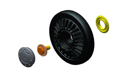 Camso Replacement wheel 134mm