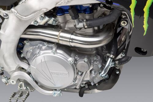 Yoshimura YZ450F 20-21 RS-12 Stainless Full Exhaust, w/ Aluminum Muffler