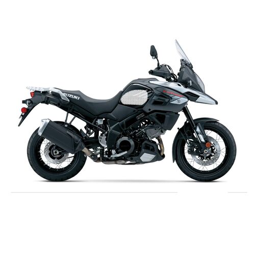 Stompgrip Universal Large Street Bike Tank Grips - Icon : Clear