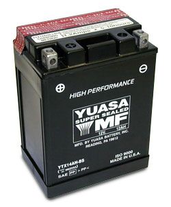 Yuasa akku, YTX14AH-BS (cp)