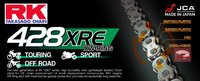 RK 428XRE XW-rengasketju +CL (jousil.)