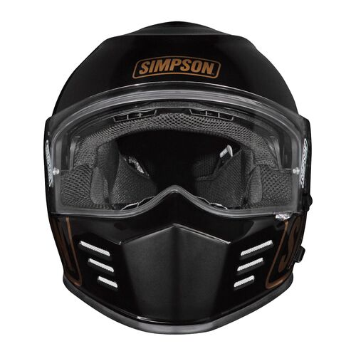 SIMPSON Helmet Venom Logo ST black