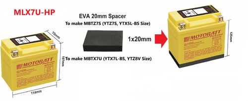 Motobatt lithium akku MLX7U-HP