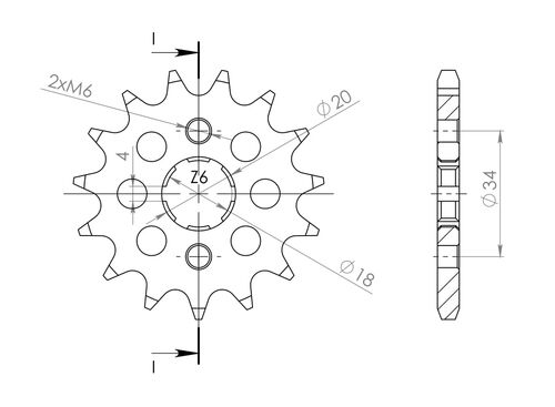 Supersprox / JT Front sprocket 259.13