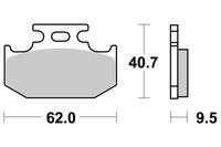 Sbs Jarrupalat Sintered Offroad
