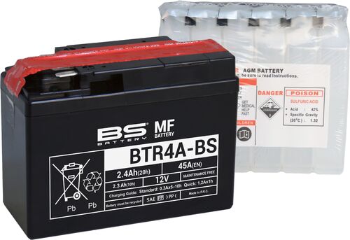 BS Battery  BTR4A-BS MF (cp) Maintenance Free
