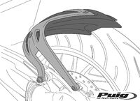 Puig Rear Hugger Bmw F900R/Xr 20' C/Matt Black