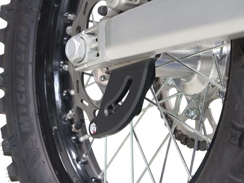 AXP Rear Disc Guard Black Husqvarna 14-20/KTM 12-20/Sherco 12-20