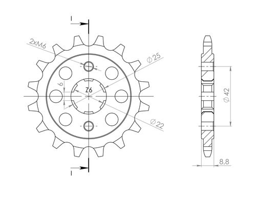 Supersprox / JT Front sprocket 276.16