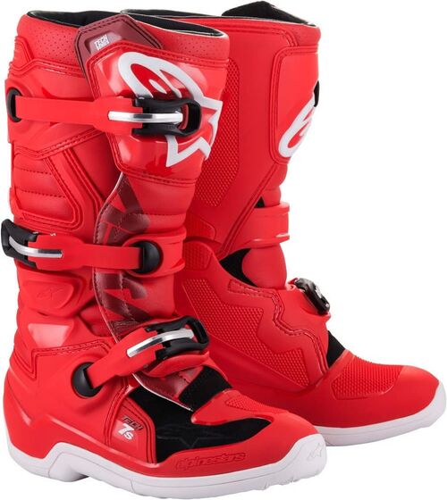 Alpinestars Saapas Tech 7s Nuorten Punainen