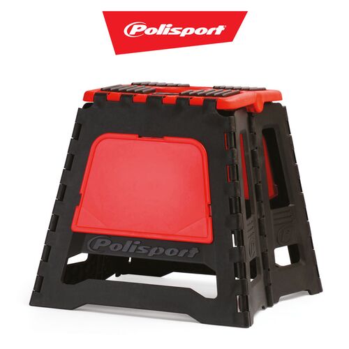 Polisport Motostand varikkopukki musta/punainen
