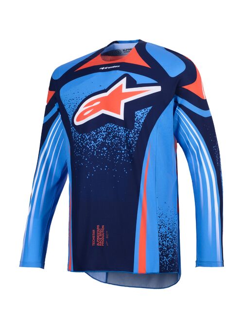 Alpinestars Paita Techstar Nomur Laiv.sininen/Oranssi/UCLA Sininen