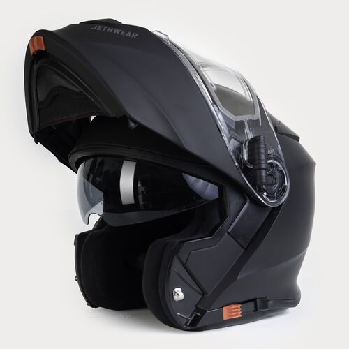 FLIP UP Kelkkakypärä Lämmitettävällä Visiirillä