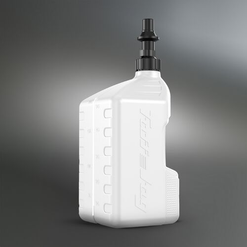 Tuff Jug Kanisteri 20L valkoinen, Ripper korkki musta