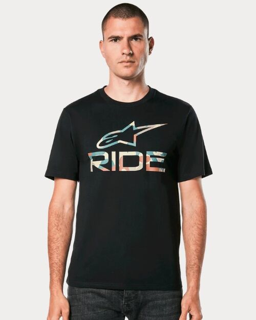 Alpinestars T-shirt Ride 4.0 Camo CSF Black XL
