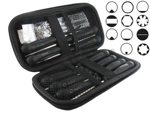 Eurogarden Carburetor adjustment screwdriver kit, 11 pcs