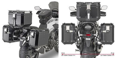 GIVI RAPID RELEASE SIDE CASE HOLDER