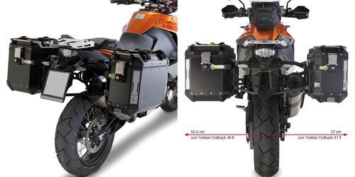 Givi putkisivutelineet Trekker Outback KTM 1050/1290 Adventure (15)