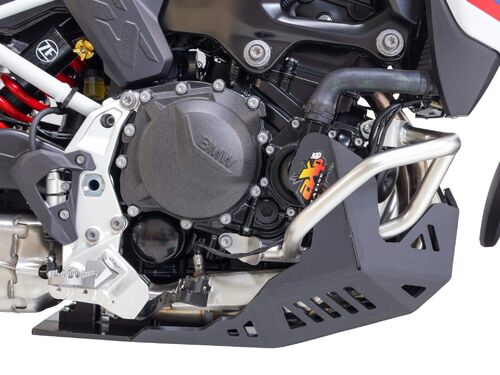 AXP Adventure Skid Plate HDPE 8mm Black BMW F900GS (BMW crash bars) 24-25