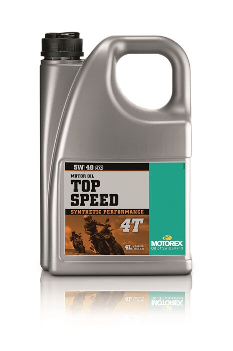 Motorex Top Speed 4T 5W/40 4 ltr (4)