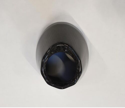 HGS Vaimentimen pääty Racing Hiilikuitu, 250cc 4T ovaali muoto