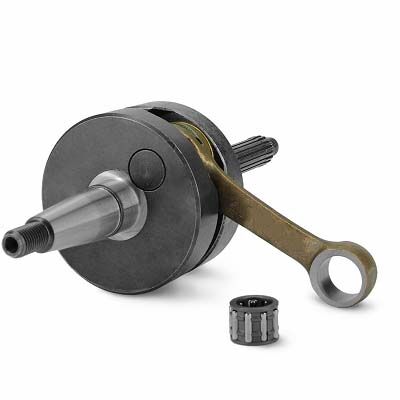 Crankshaft, Reinforced, Aprilia- (Pia.) / Gilera- / Piaggio-scooters, 50cc