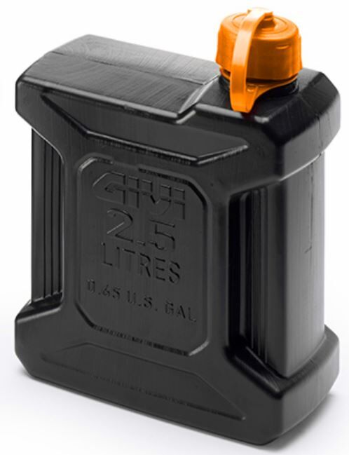 Givi vesi/polttoainepullo 2,5 ltr esim. Outback laukkuun